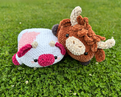 Giant Cows 2-in-1 Crochet Pattern