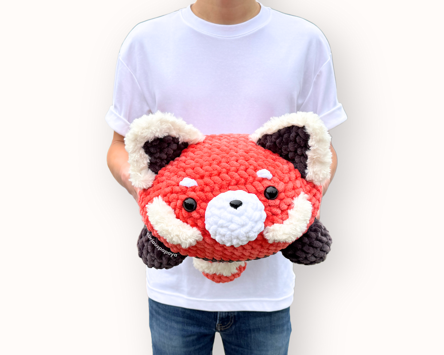 Giant Red Panda Crochet Pattern