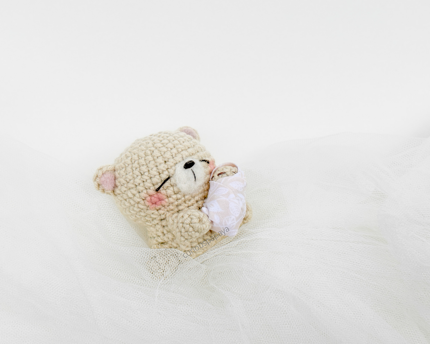 Mama Bear and Baby Crochet Pattern