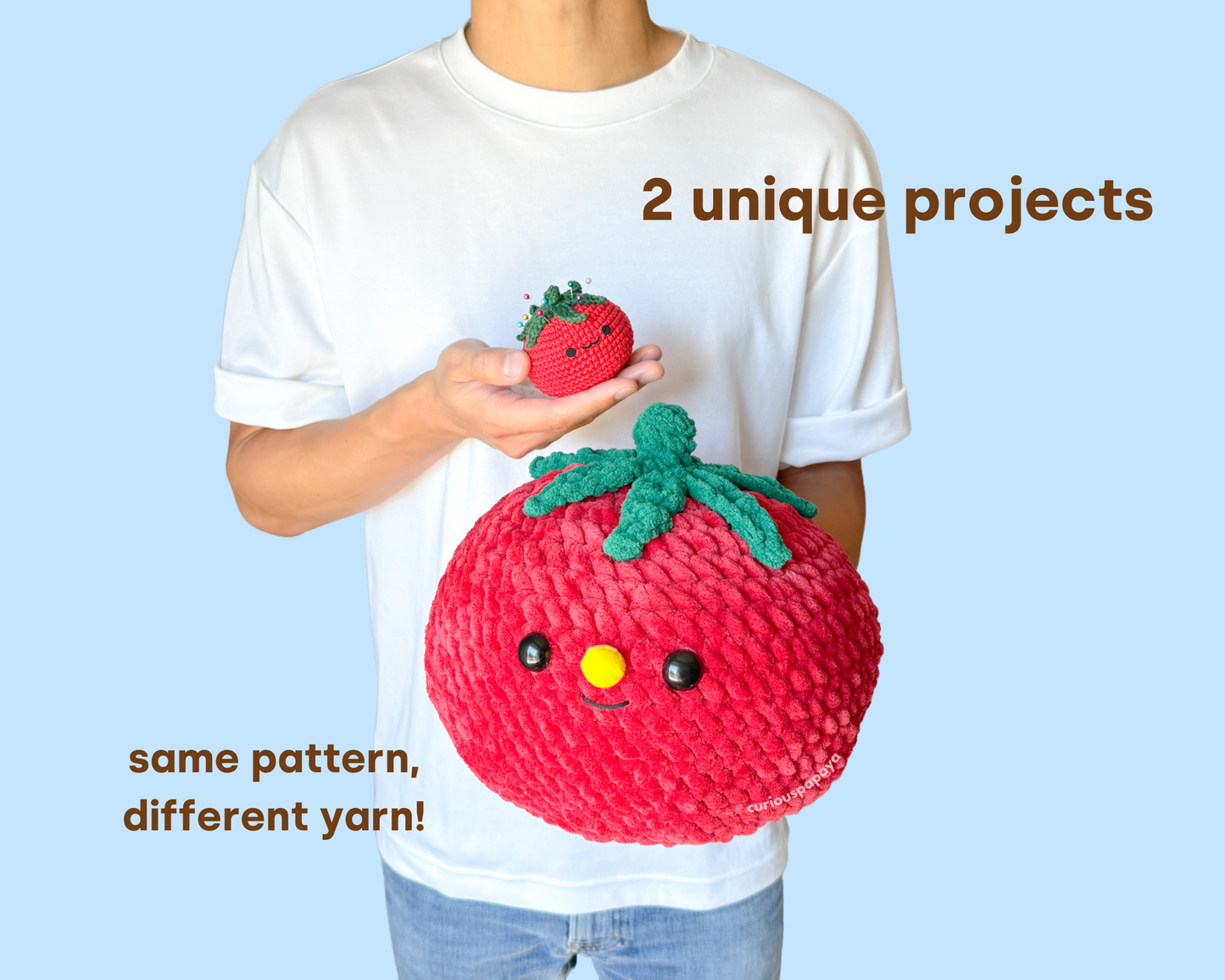 Giant Tomato Crochet Pattern