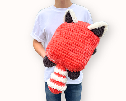 Giant Red Panda Crochet Pattern