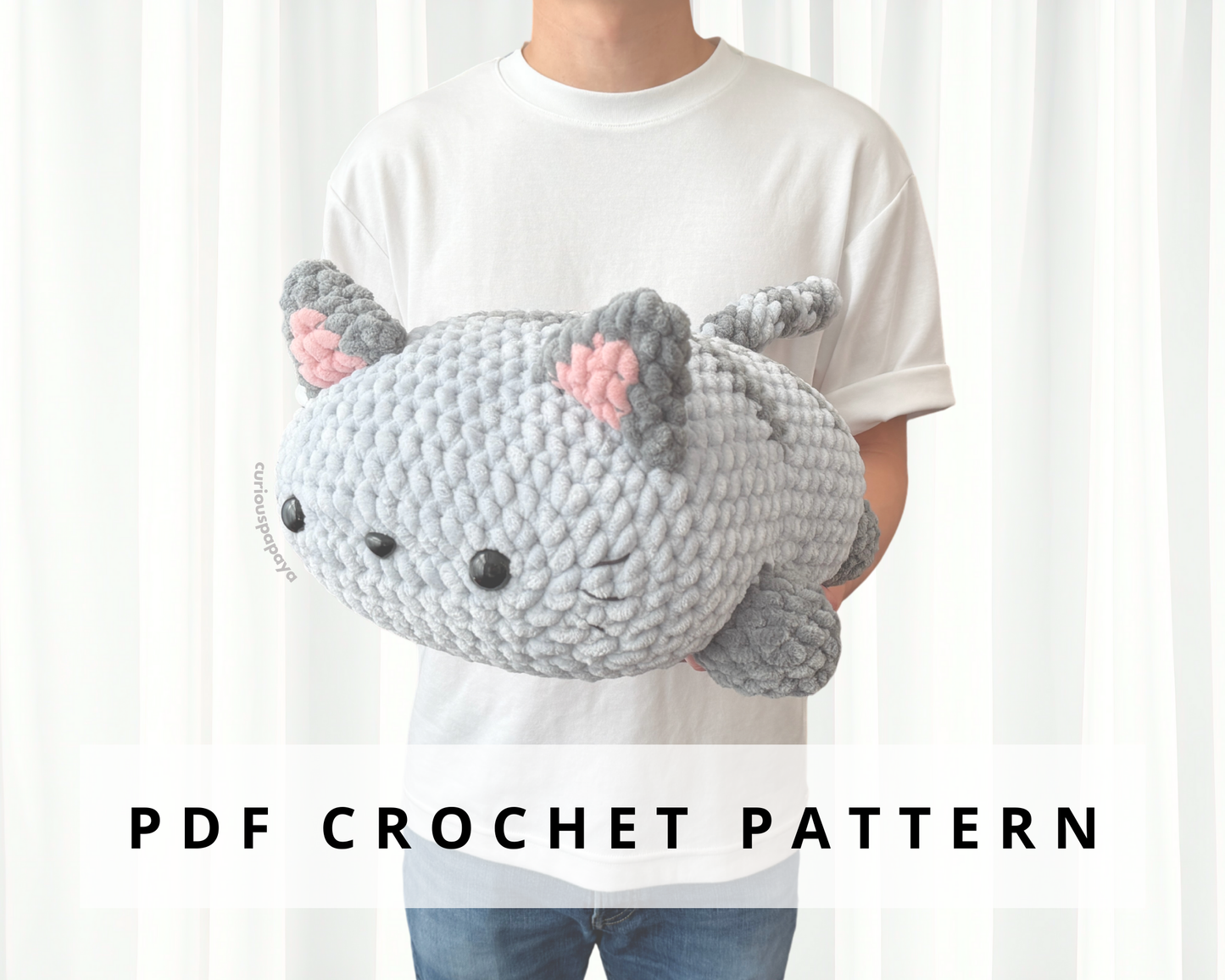 Giant Cat Crochet Pattern