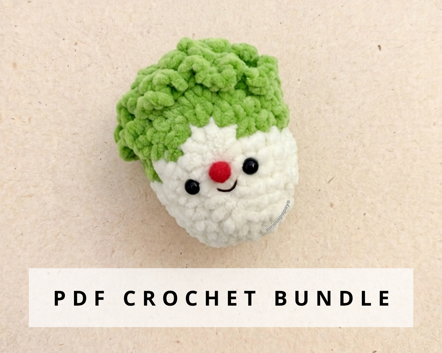 Napa Cabbage Crochet Pattern