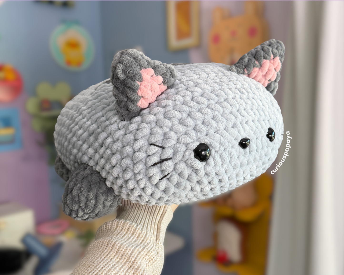 Giant Cat Crochet Pattern