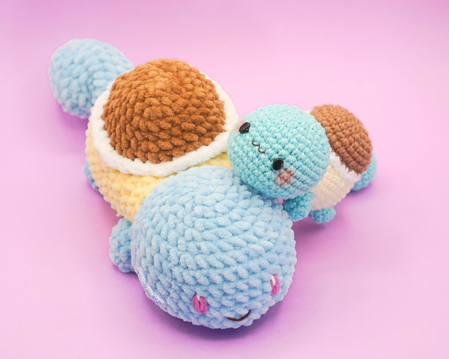 Squirtle "Squirtle-chub" Crochet Pattern