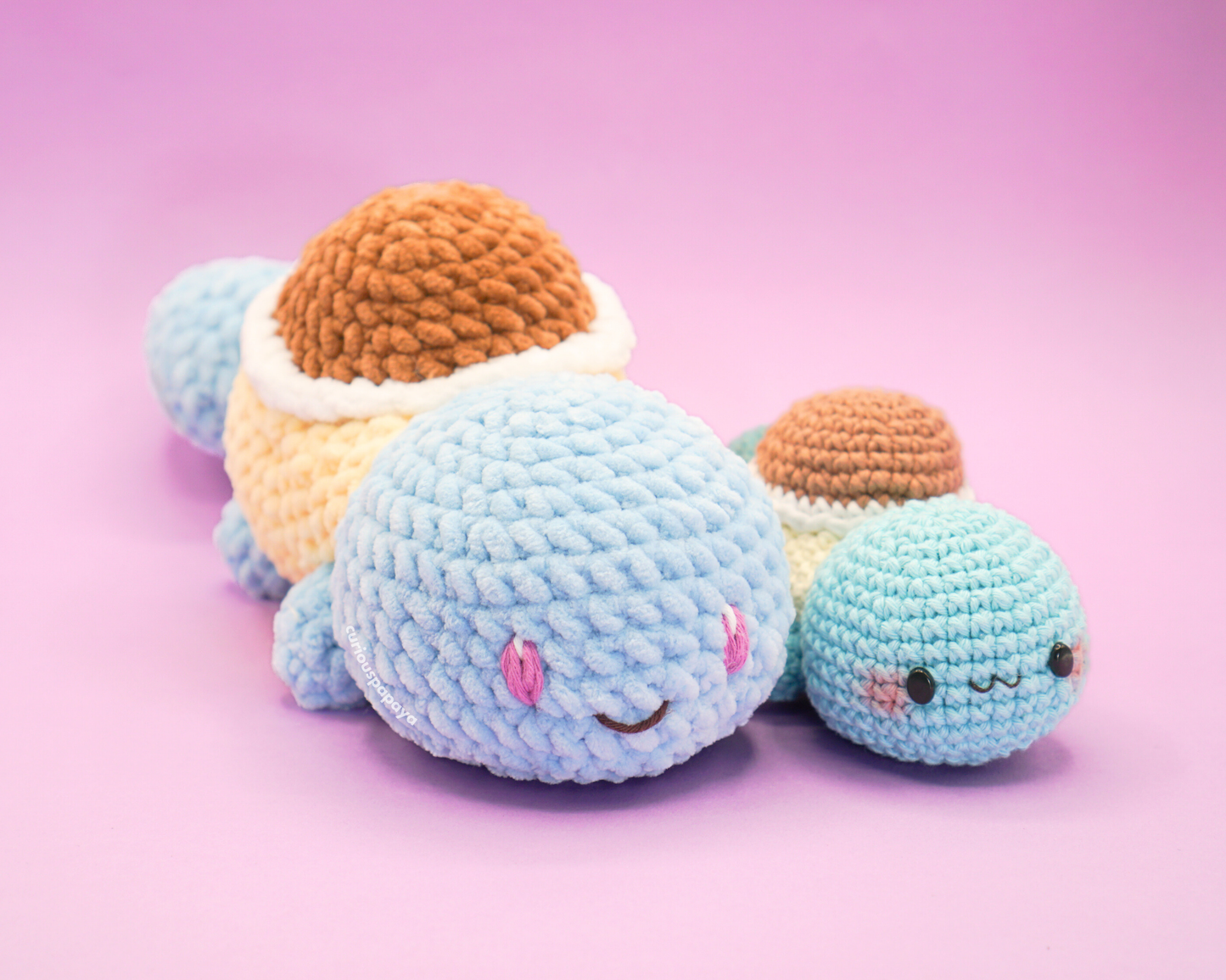 Squirtle "Squirtle-chub" Crochet Pattern