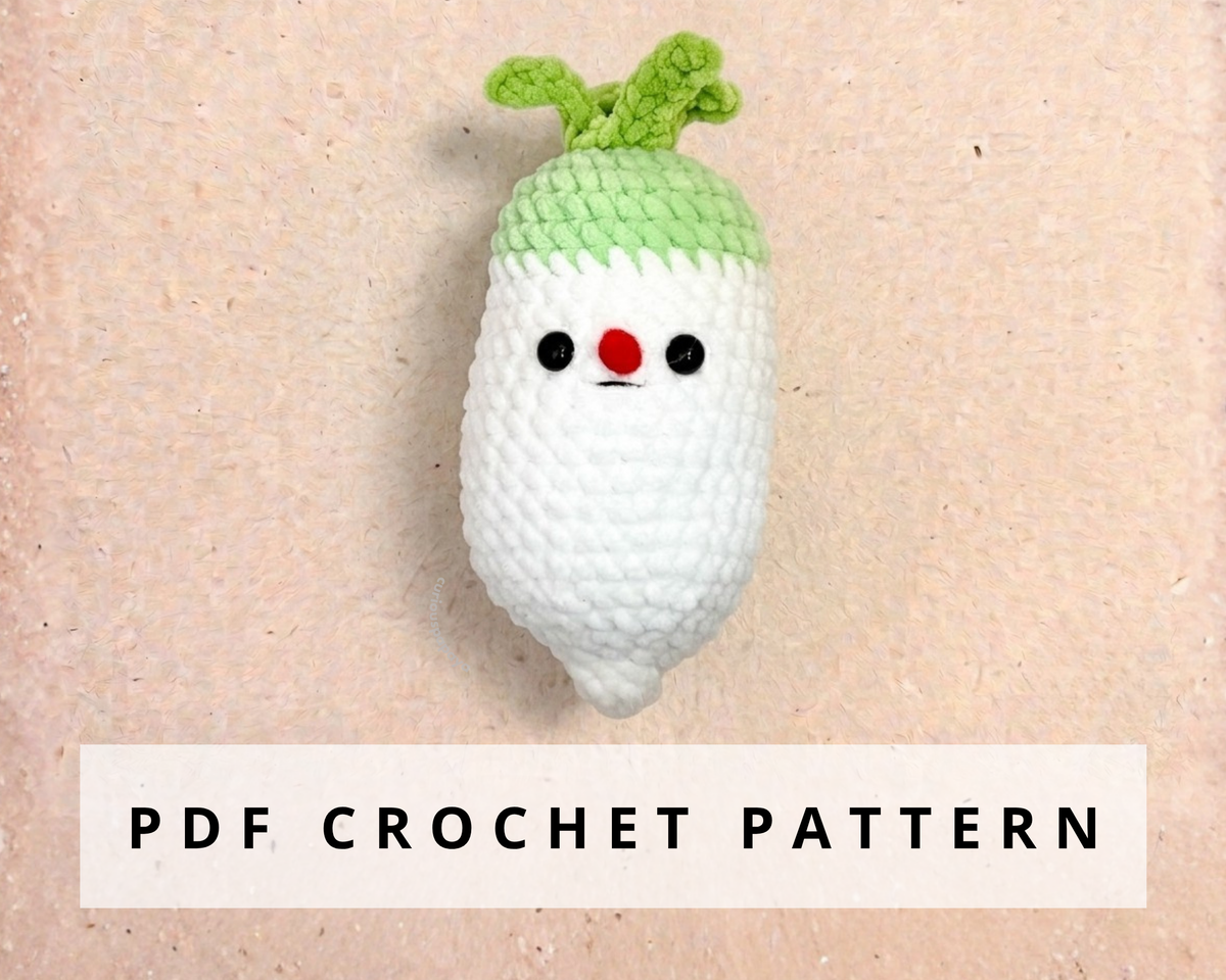 Daikon Radish Crochet Pattern