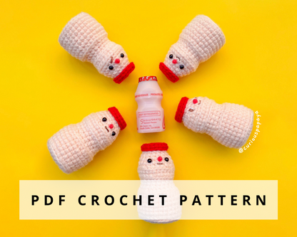 Yogurt Drink Crochet Pattern