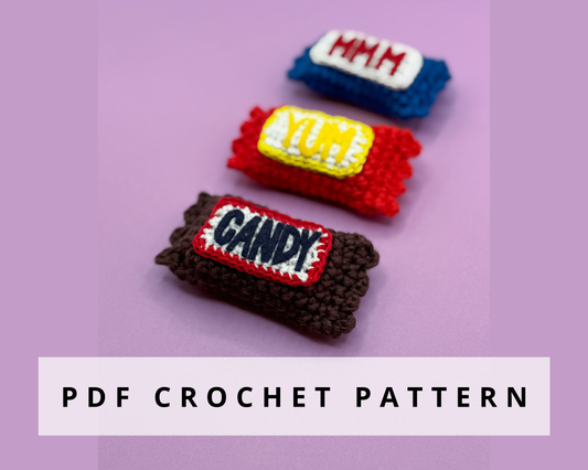 Candy Bar Crochet Pattern