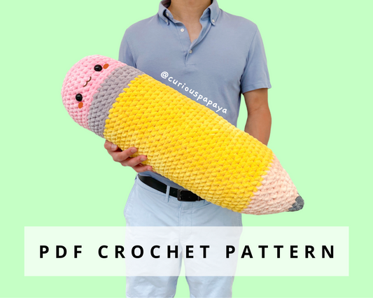 Giant Pencil Crochet Pattern