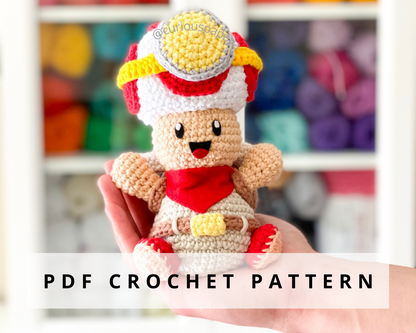 Captain Toad Crochet Pattern