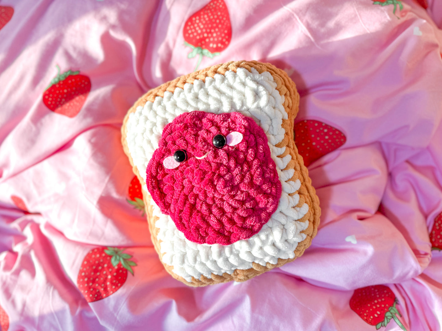 Peanut Butter and Jelly Crochet Pattern