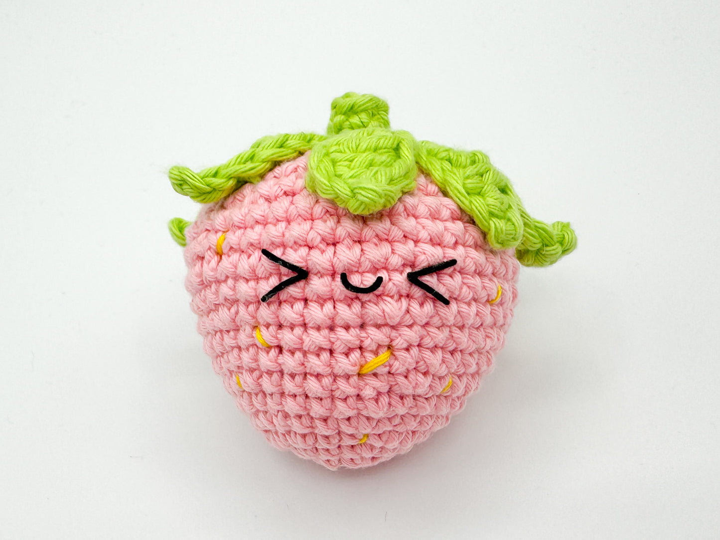 Giant Strawberry Crochet Pattern