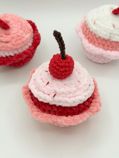 Low-Sew Cupcake Crochet Pattern
