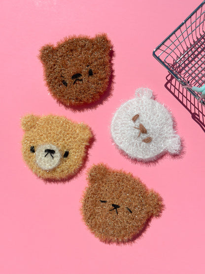 Bear Scrubby Crochet Pattern