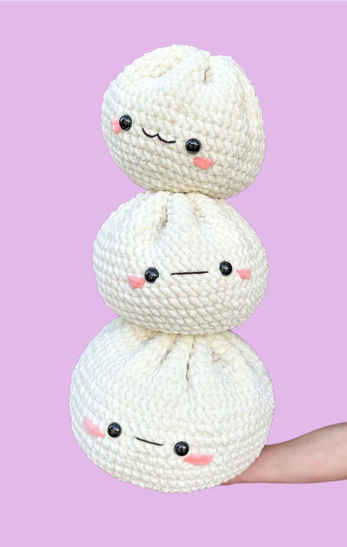 Giant Bao Crochet Pattern