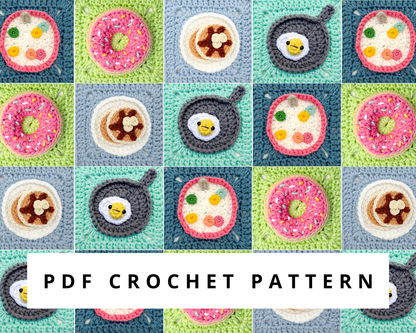 Breakfast Granny Square Bundle