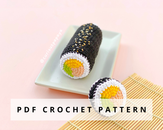 Kimbap Crochet Pattern