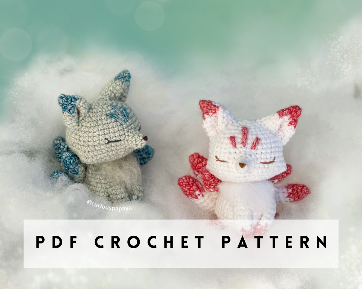 Kitsune Patterns Kitsune Crochet Pattern – curiouspapaya