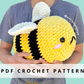 Giant Bee Crochet Pattern
