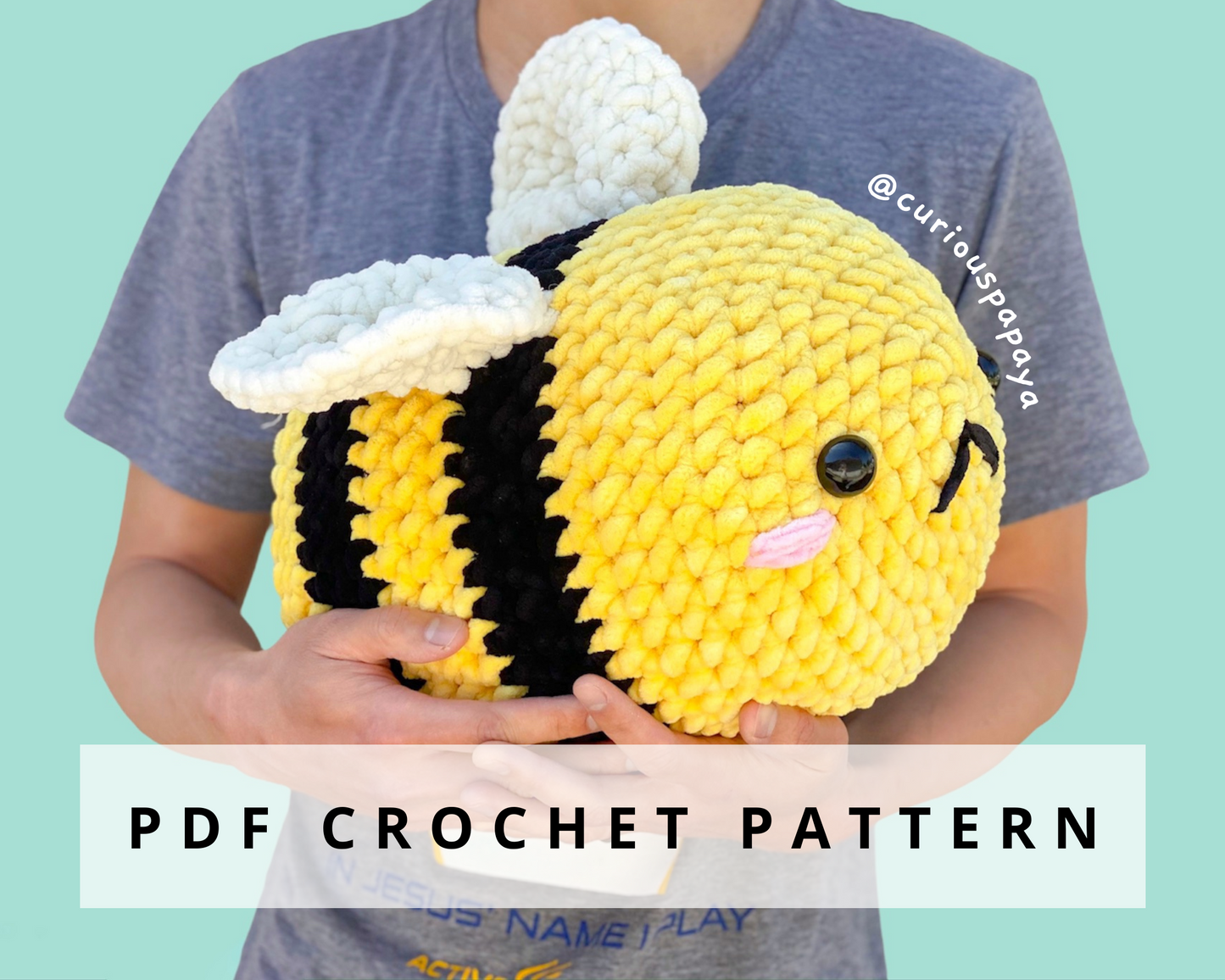 Giant Bee Crochet Pattern