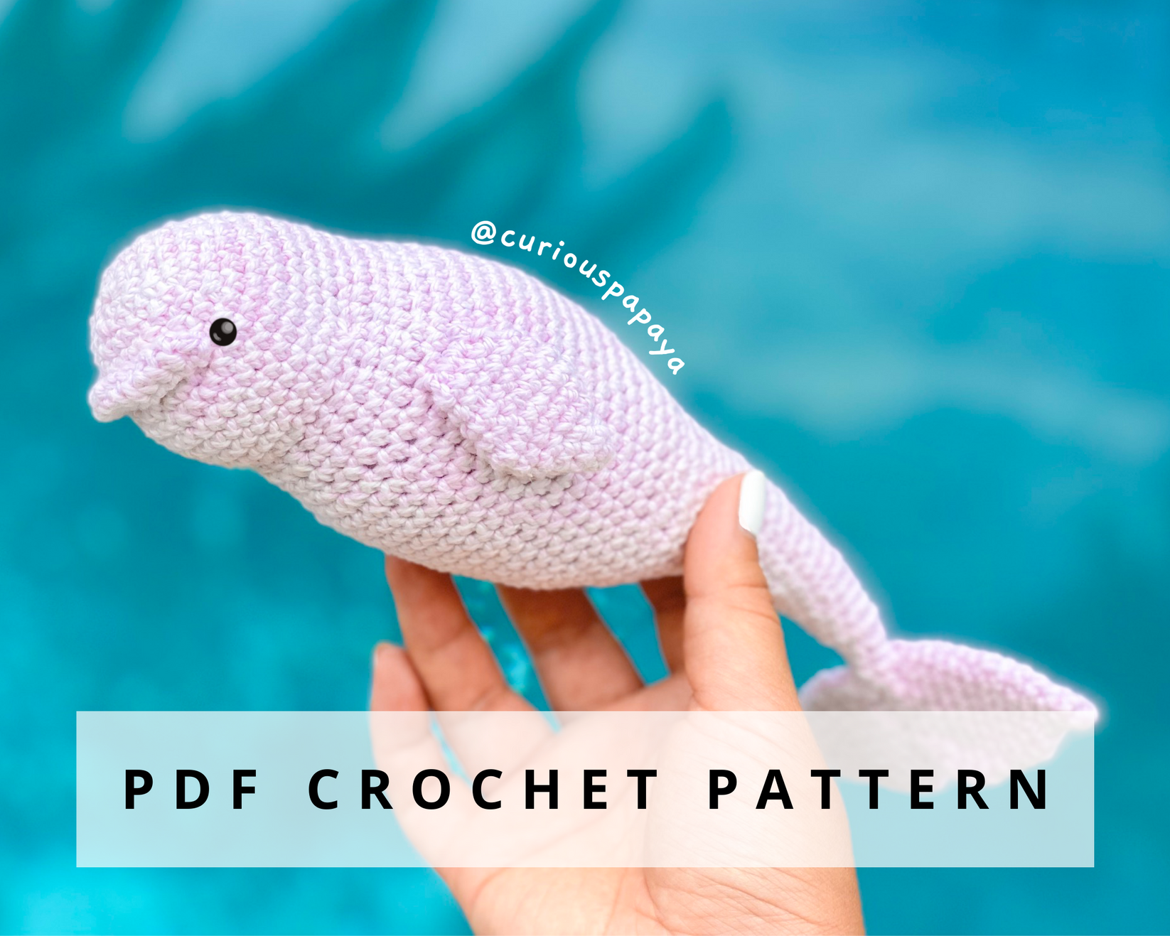 Beluga Whale Crochet Pattern Curiouspapaya beluga-whale-crochet-pattern-curiouspapaya