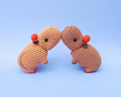 Capybara Crochet Pattern