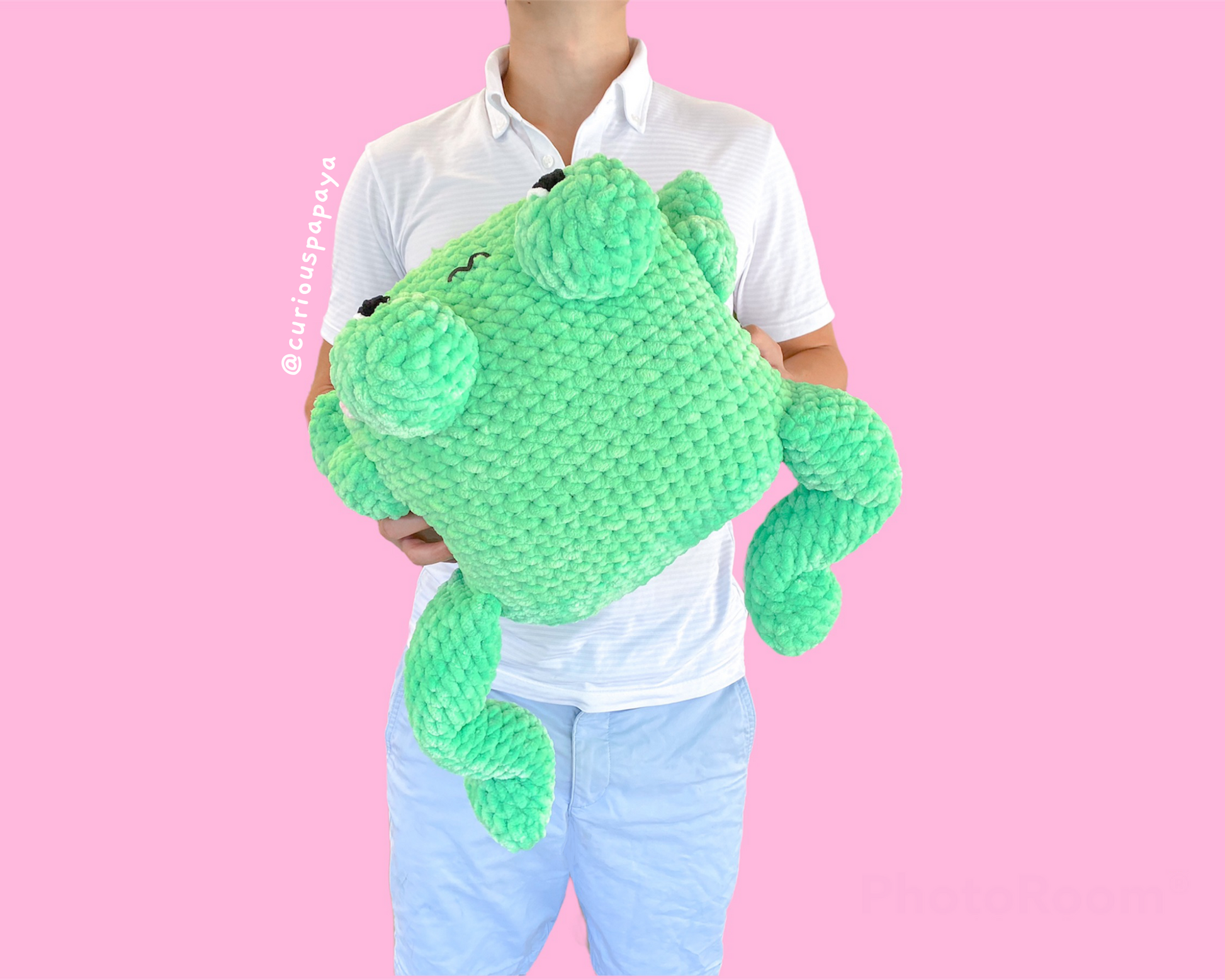 Giant Frog Crochet Pattern – curiouspapaya