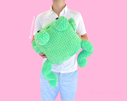 Giant Frog Crochet Pattern