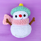 Dress Up Snowman Crochet Pattern