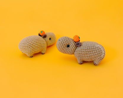 Capybara Crochet Pattern