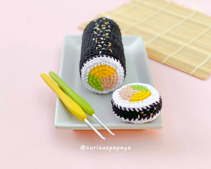 Kimbap Crochet Pattern