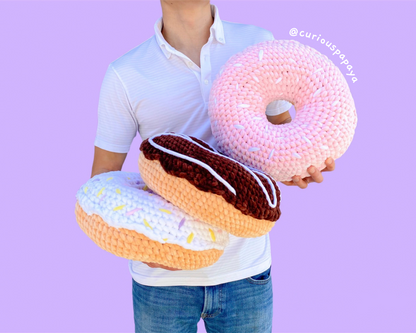 Giant Donut Crochet Pattern