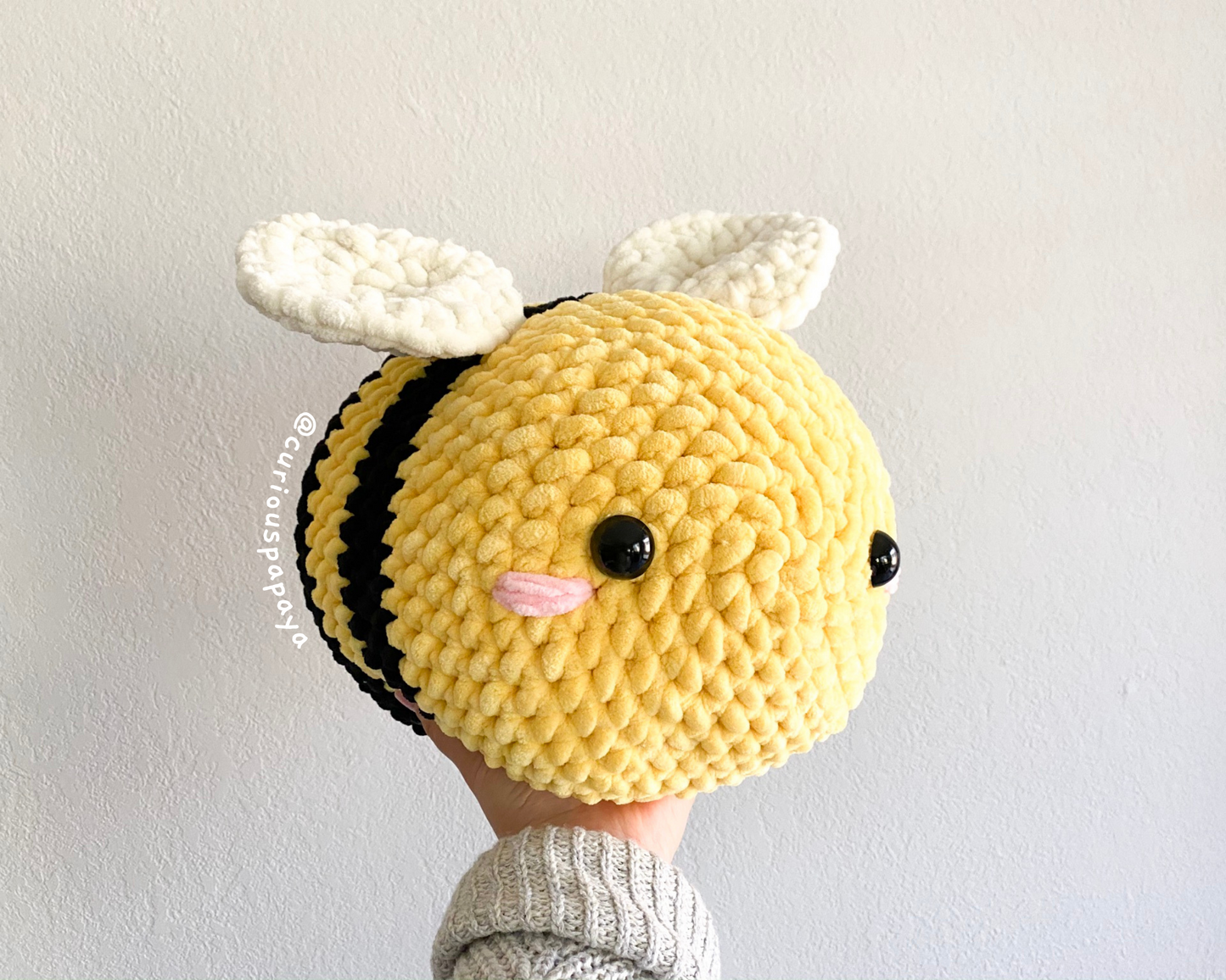 Giant Bee Crochet Pattern
