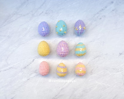 Easter Eggs Crochet Pattern