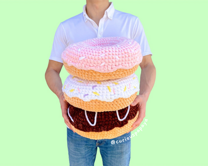 Giant Donut Crochet Pattern