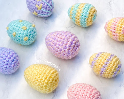 Easter Eggs Crochet Pattern