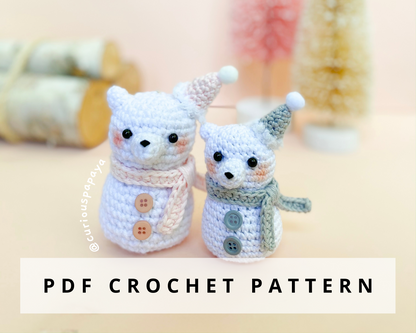 Snowbear Crochet Pattern