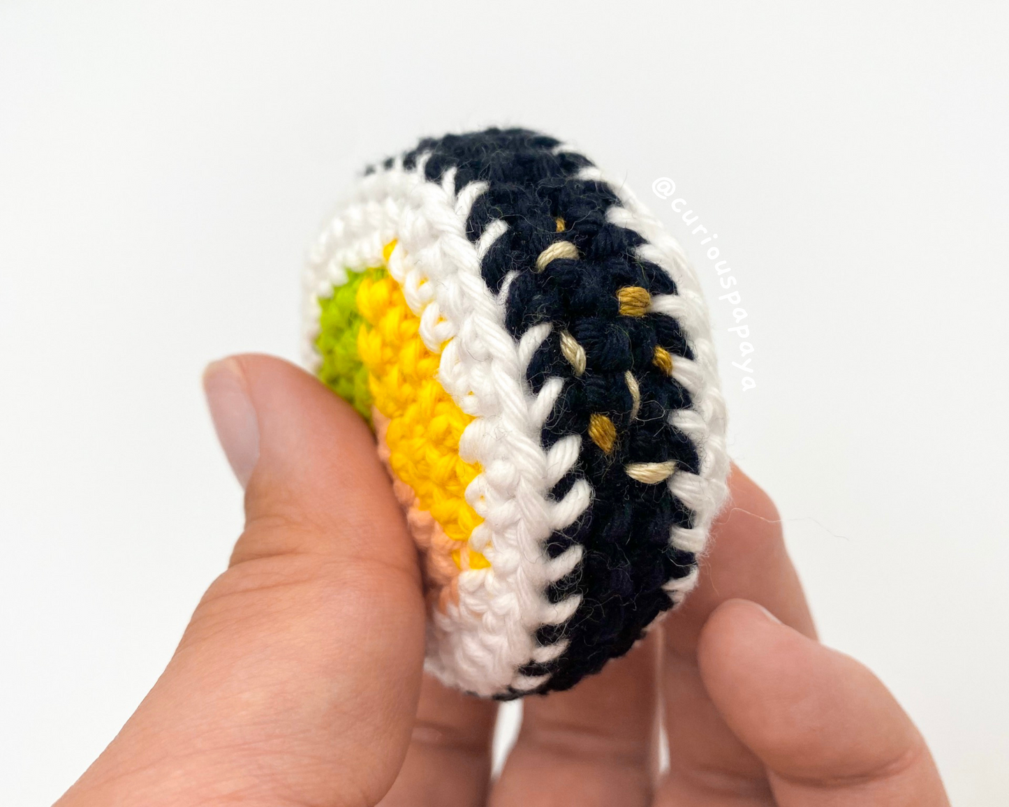 Kimbap Crochet Pattern