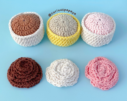 Cupcake Crochet Pattern