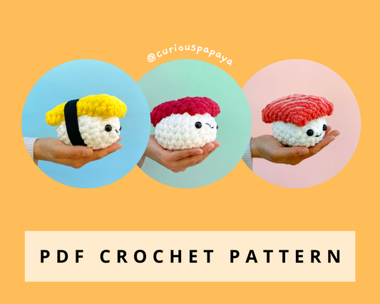 Chunky Nigiri Crochet Pattern