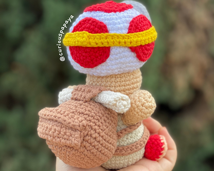 Captain Toad Crochet Pattern