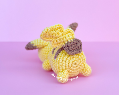 Pikachu "Pikachub" Crochet Pattern