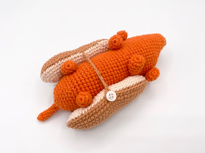 Weenston the Weiner Dog Crochet Pattern