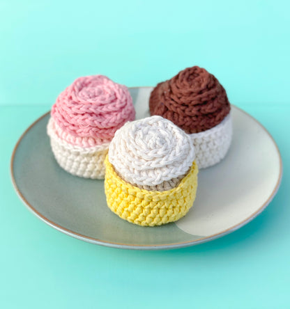 Cupcake Crochet Pattern