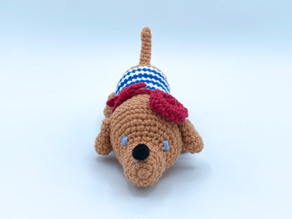 Amelie the Weiner Dog Crochet Pattern