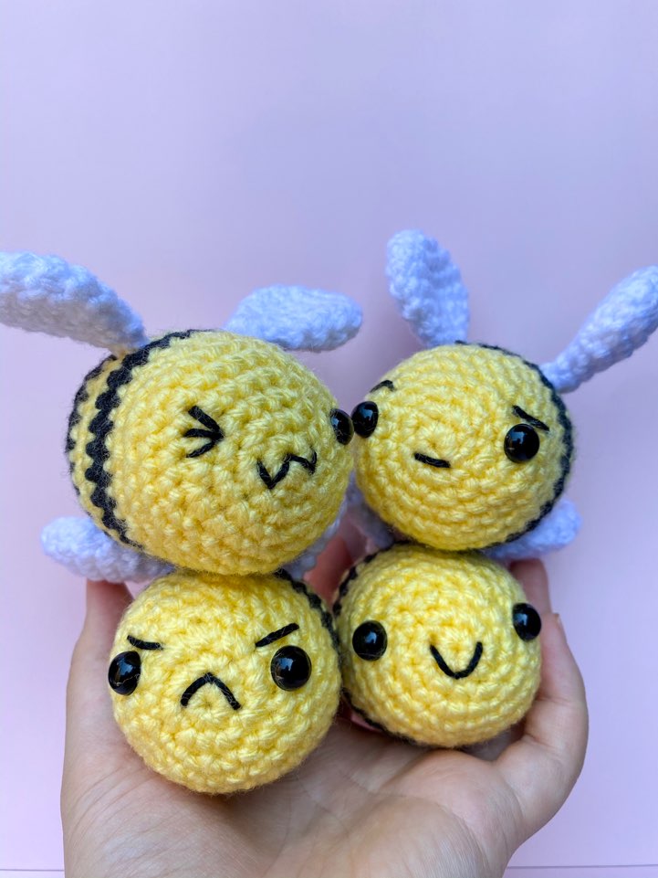 Bees Crochet Pattern