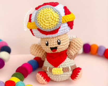 Captain Toad Crochet Pattern